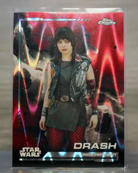 2024 Topps Chrome Drash Red Raywave Refractor