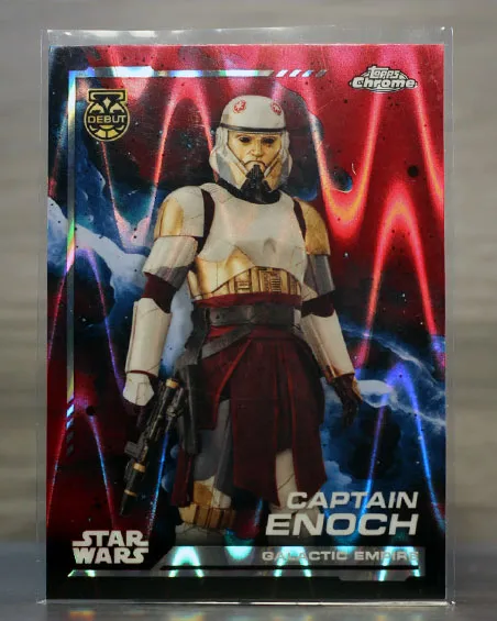 2024 Topps Chrome Captain Enoch Red Raywave Refractor