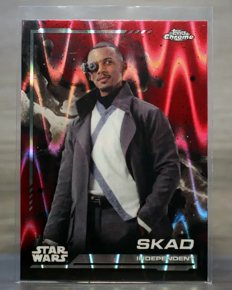 2024 Topps Chrome Skad Red Raywave Refractor