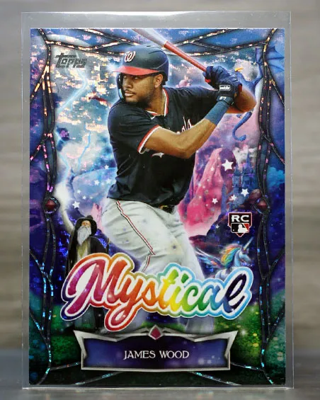 James Wood 2025 Topps Update Series Mystical RC