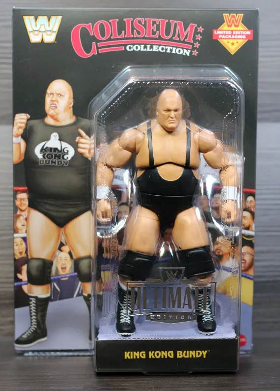 King Kong Bundy WWE Ultimate Edition Coliseum Collection Black Card Chase (Sealed)