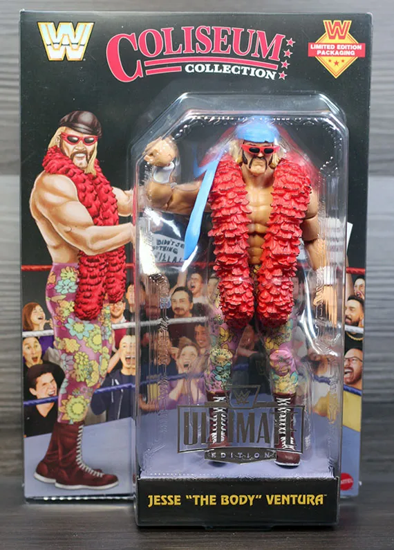 Jesse Ventura WWE Ultimate Edition Coliseum Collection Black Card Chase (Sealed)