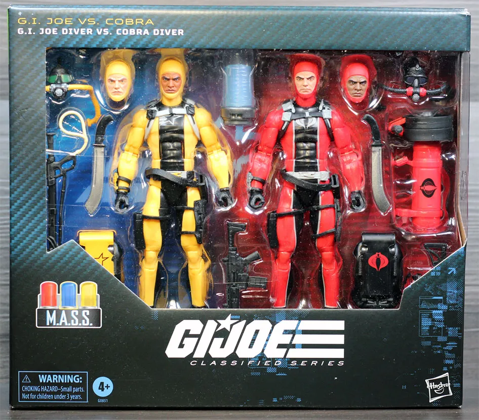 G.I. Joe Diver vs Cobra Diver #169 (Sealed)