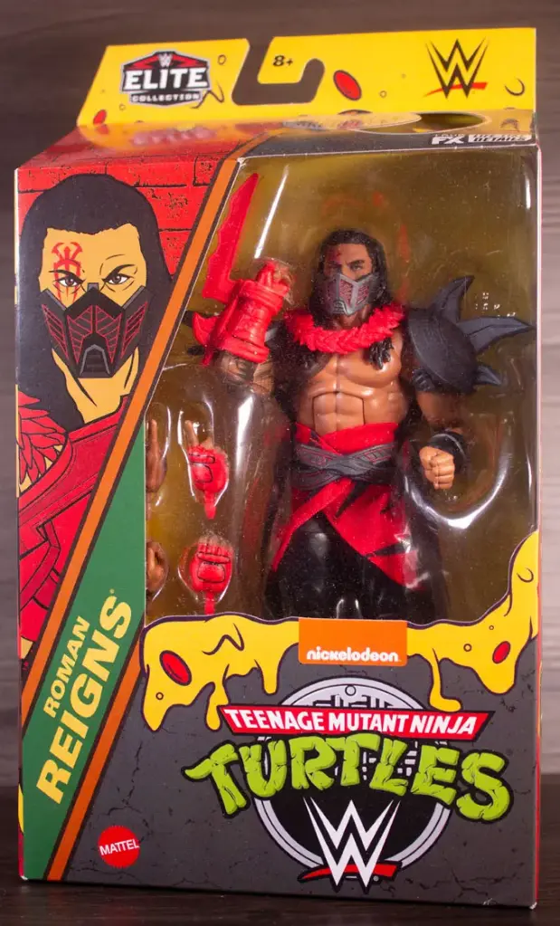 Roman Reigns WWE x Teenage Mutant Ninja Turtles Elite Collection (Sealed)