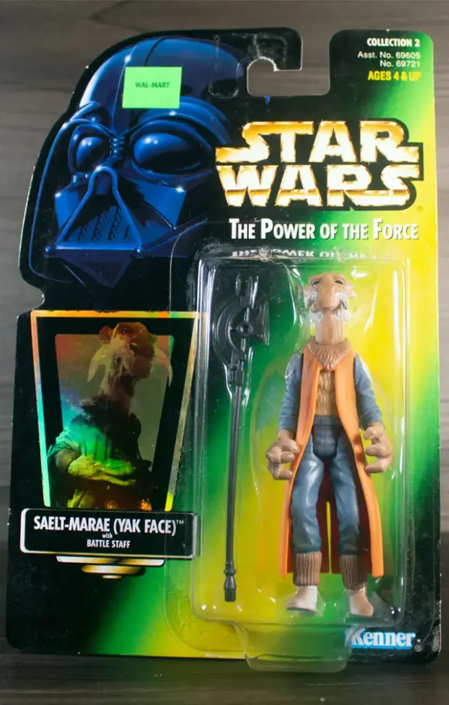 Saelt-Marae (Yakface) Star Wars Power of the Force 2 (MOC)