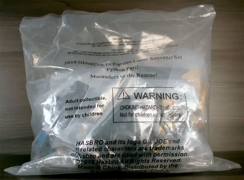 Marauders to the Rescue! GI Joe Convention Set 2018 (Sealed Bag)