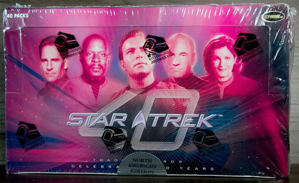 Star Trek 40th Anniversary Rittenhouse Sealed Box