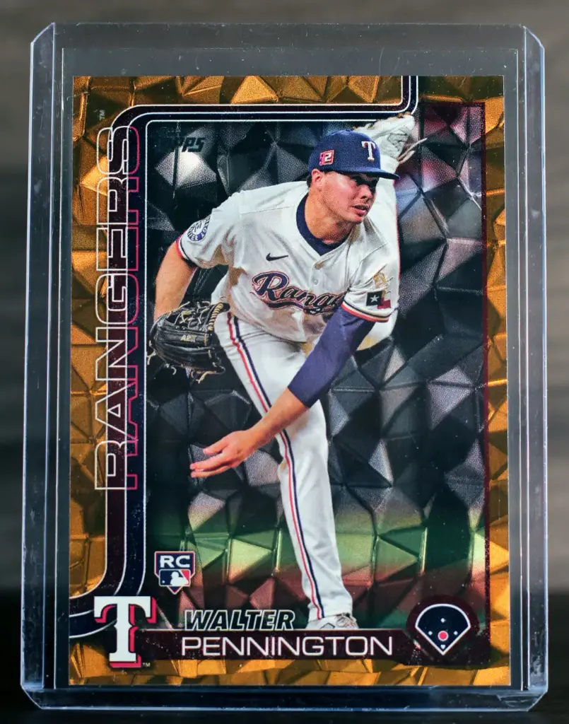 Walter Pennington 2025 Topps Series 2 Gold Diamante #49/50