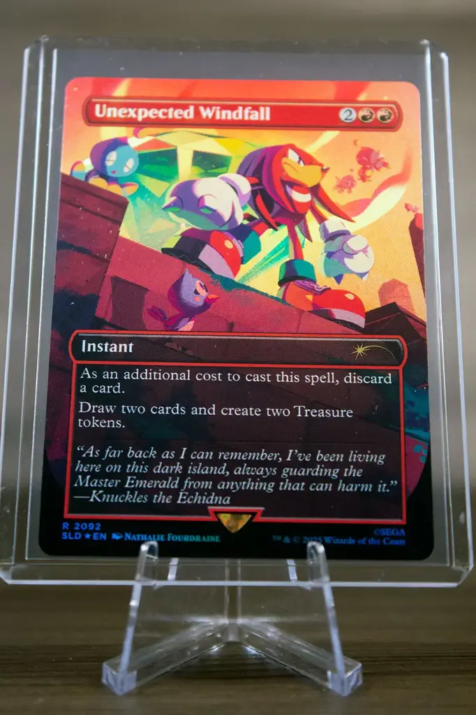 Unexpected Windfall (Rainbow FOIL) Secret Lair #2092