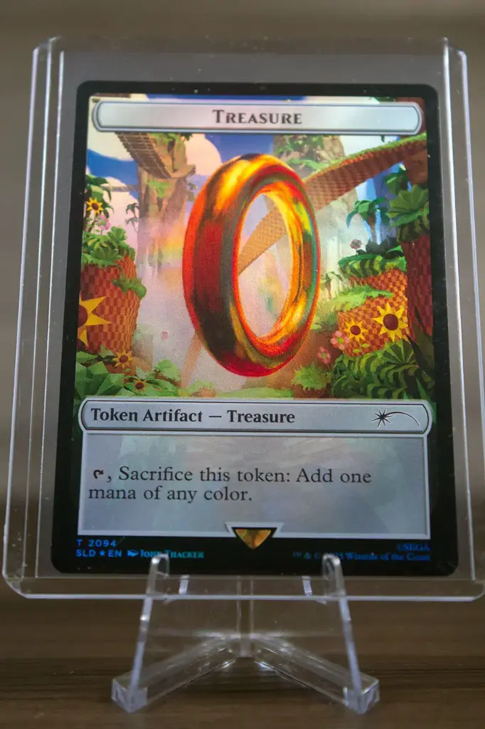 Treasure Token #2094 (Rainbow FOIL) Secret Lair #2094