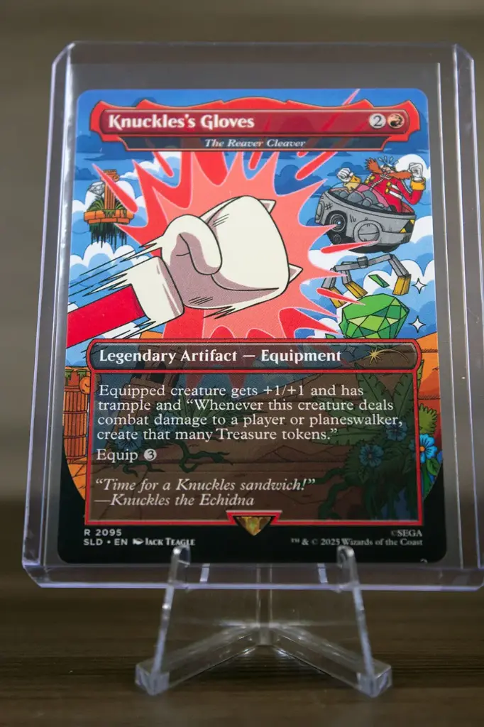 Knuckle's Gloves "The Reaver Cleaver" Secret Lair #2095