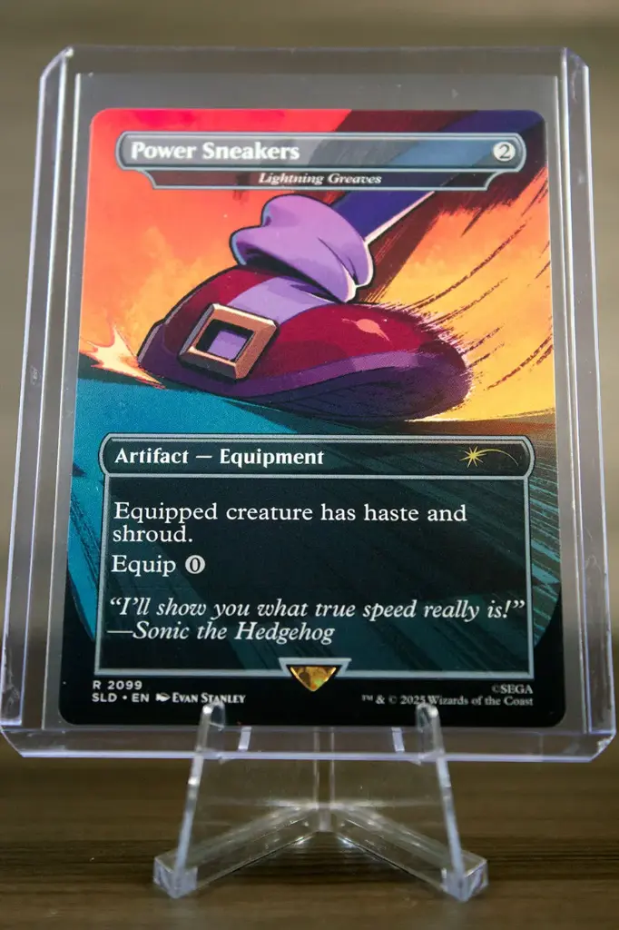 Power Sneakers "Lightning Greaves" Secret Lair #2099