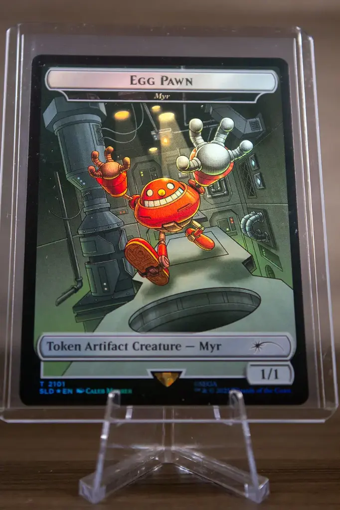 Egg Pawn "Myr Token" (Rainbow FOIL) Secret Lair #2101