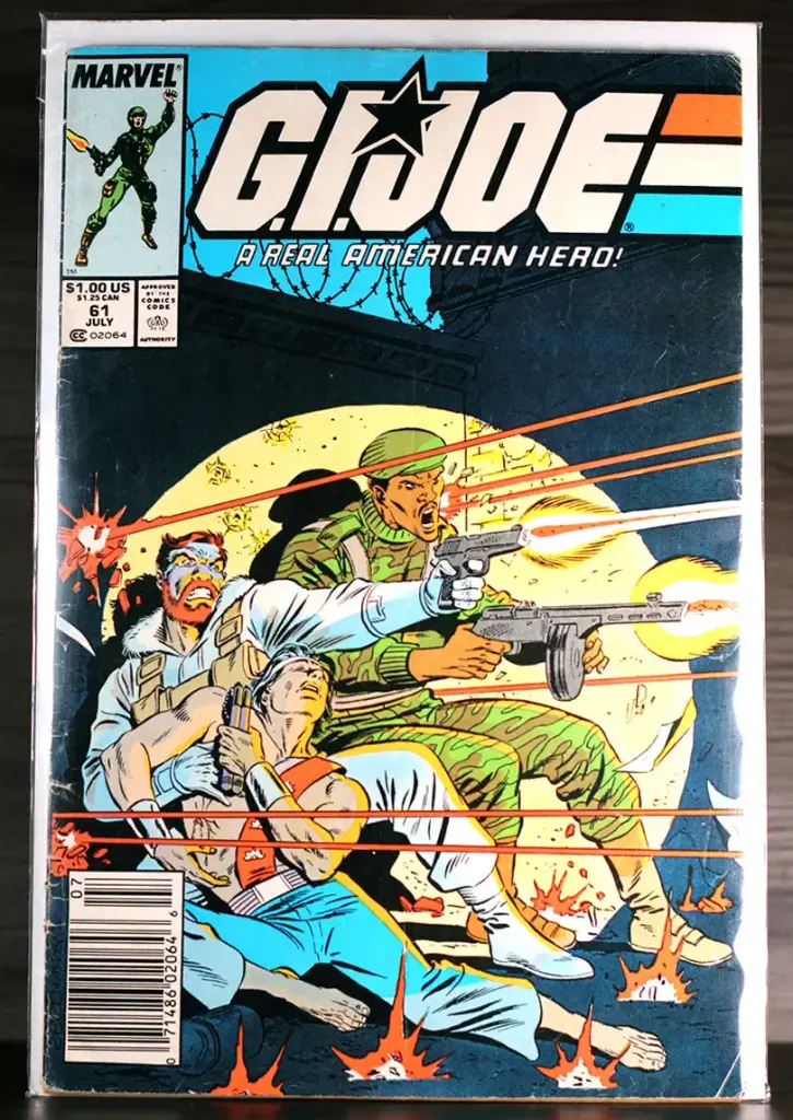G.I. Joe: A Real American Hero #61 (1987; Newsstand Edition)