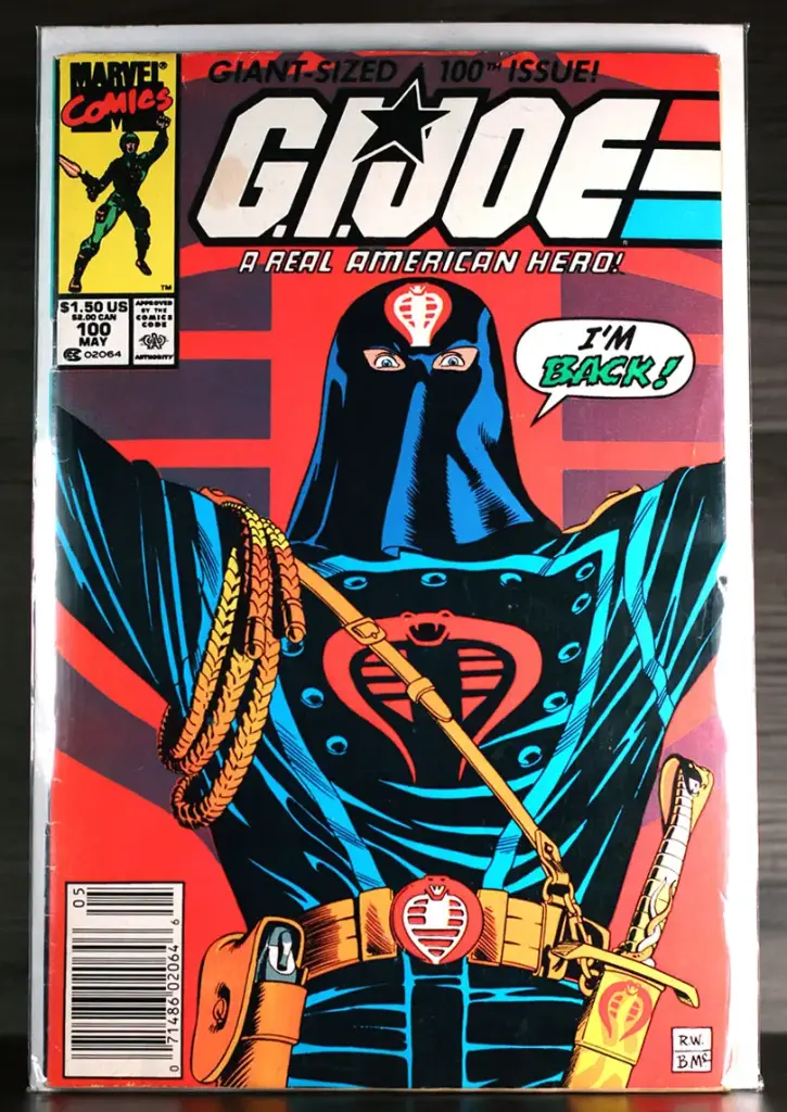 G.I. Joe: A Real American Hero #100 (1990; Newsstand Edition)