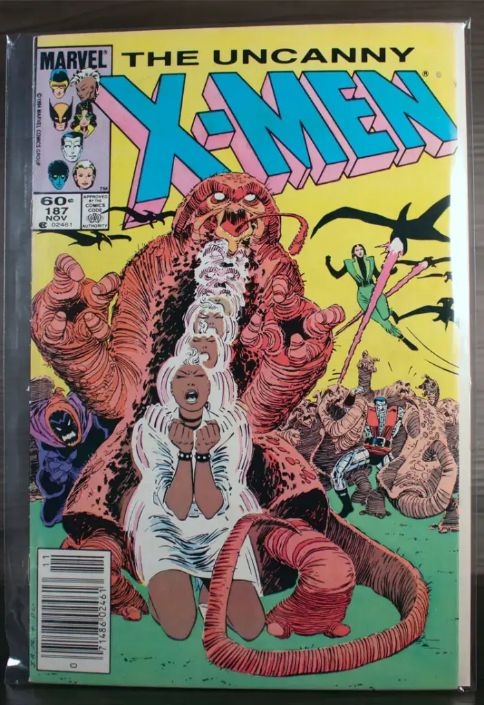 Uncanny X-Men #187 Newsstand Edition (1984)
