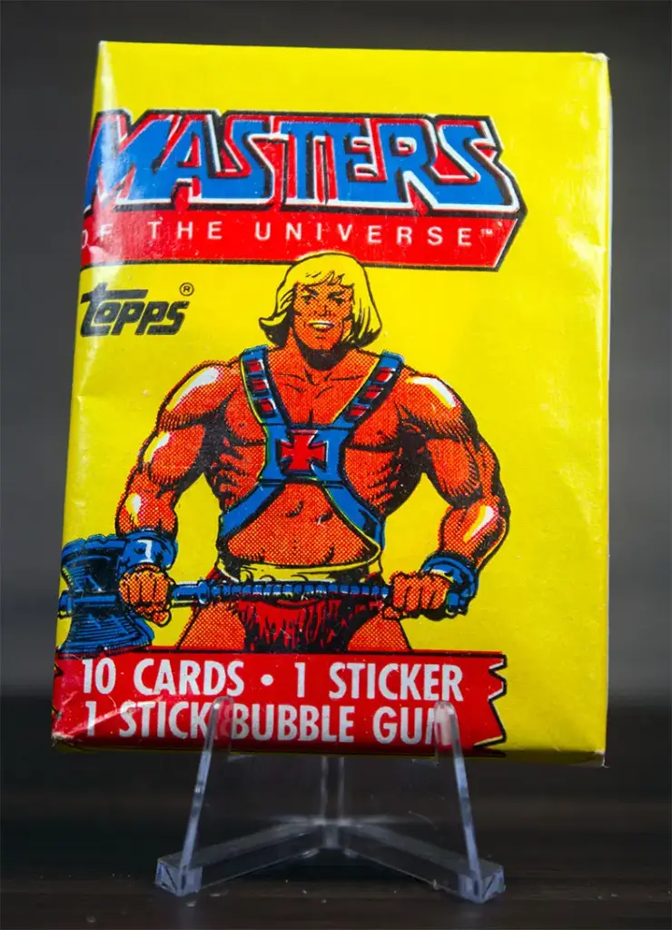 1984 Topps Masters of the Universe Sealed Pack (He-Man)
