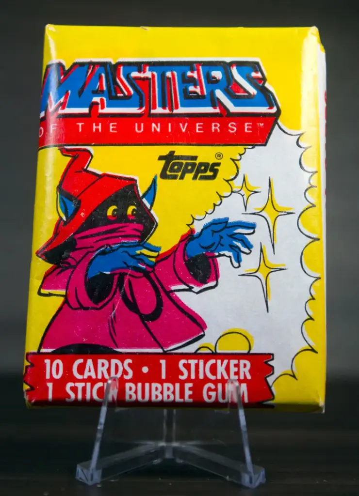 1984 Topps Masters of the Universe Sealed Pack (Orko)