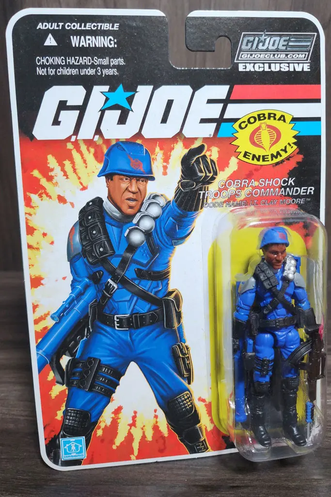 Lt. Clay Moore GI Joe Club Exclusive MOC