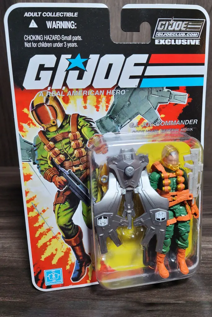 General Hawk GI Joe Club Exclusive MOC