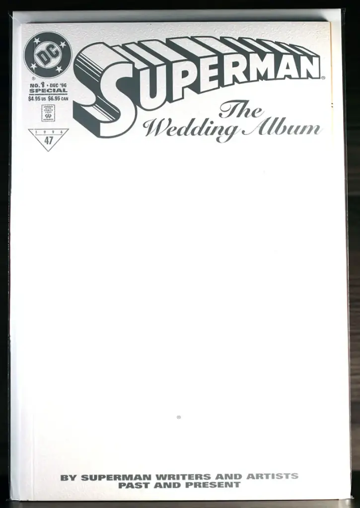 Superman The Wedding Album Collector's Edition Embossed #1 (1996)