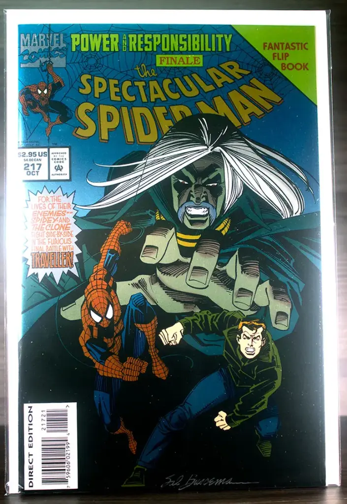 The Spectacular Spider-Man #217 (1994; Flip Book)