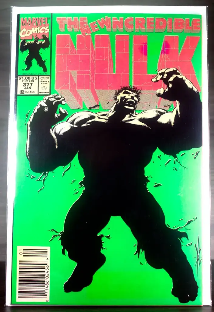 The Incredible Hulk #377 (1991; Newsstand Edition)
