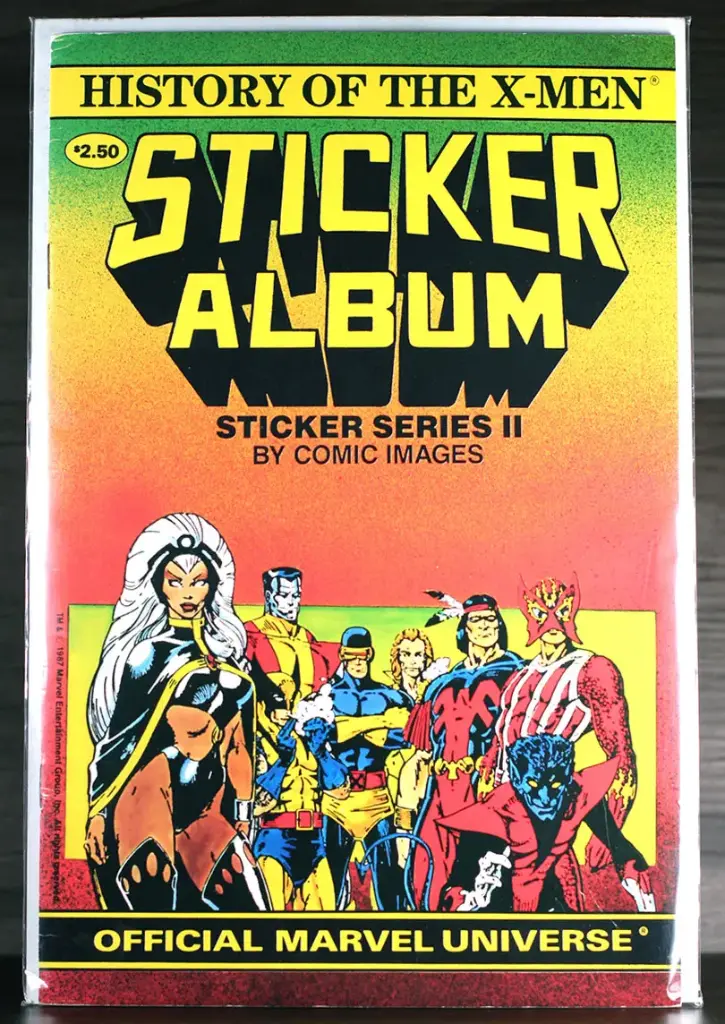 History of the X-Men Sticker Album Series 2