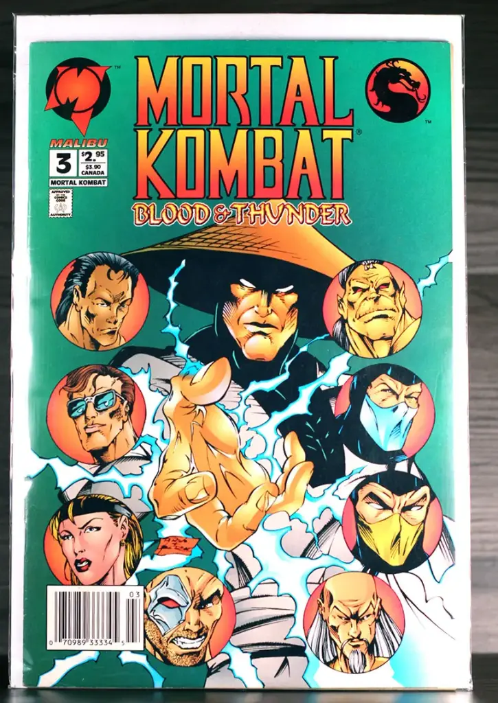 Mortal Kombat: Blood and Thunder #3 (1994; Newsstand Edition)
