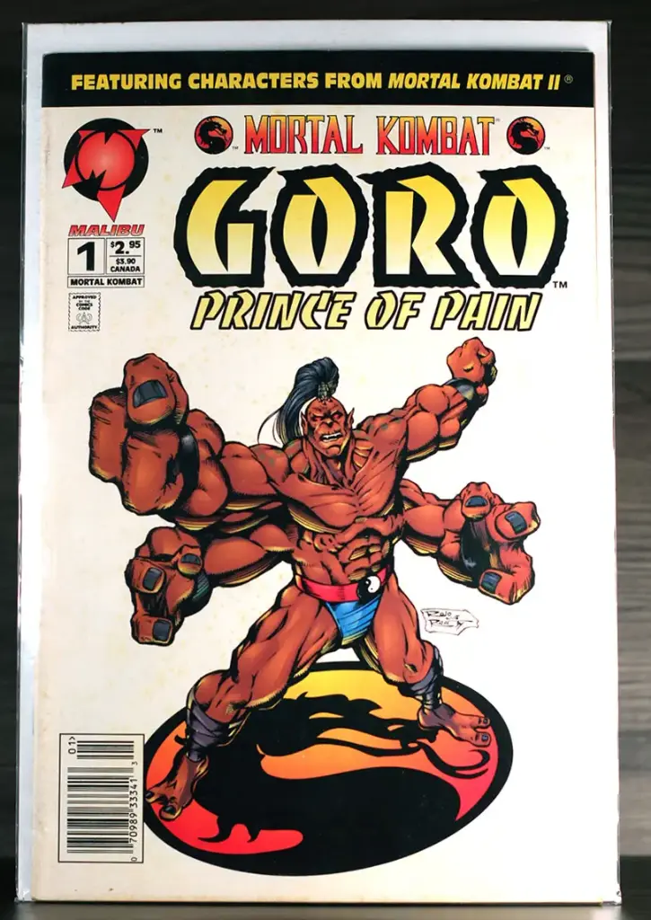 Mortal Kombat: Goro, Prince of Pain #1 (1994; Newsstand Edition)