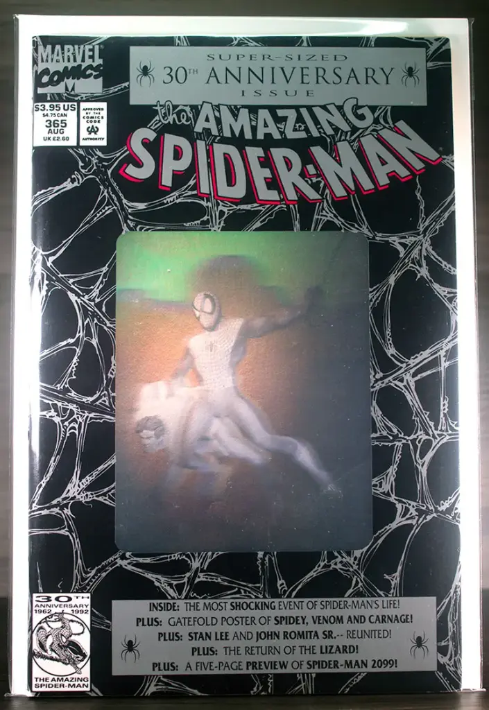 Amazing Spider-Man #365 (1992; 2nd Print Gold Holo)