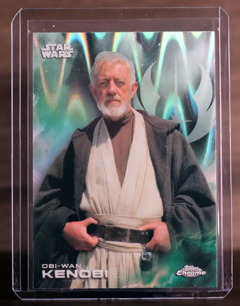2025 Topps Chrome Obi-Wan Kenobi Ray Wave Refractor