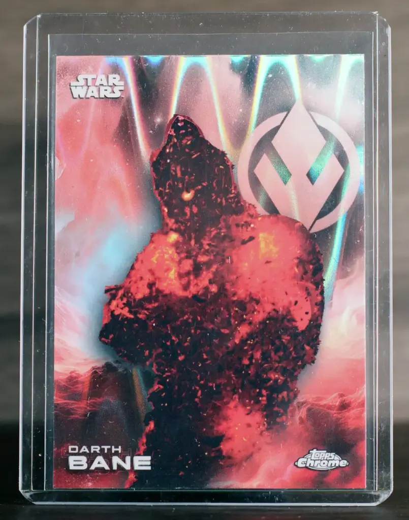 2025 Topps Chrome Darth Bane Ray Wave Refractor