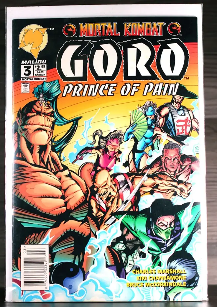 Mortal Kombat: Goro, Prince of Pain #3 (1994; Newsstand Edition)