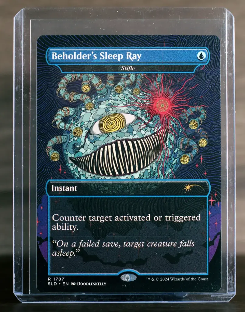 Beholder's Sleep Ray - Stifle Secret Lair #1787