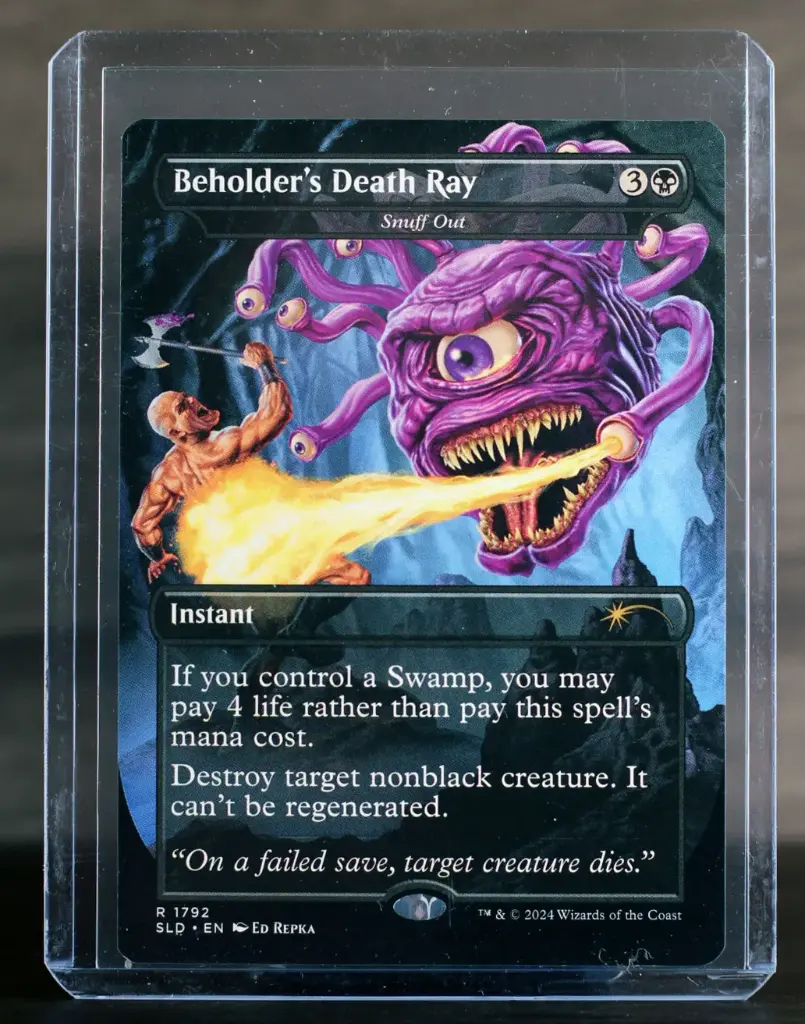 Beholder's Death Ray - Snuff Out - Secret Lair #1792