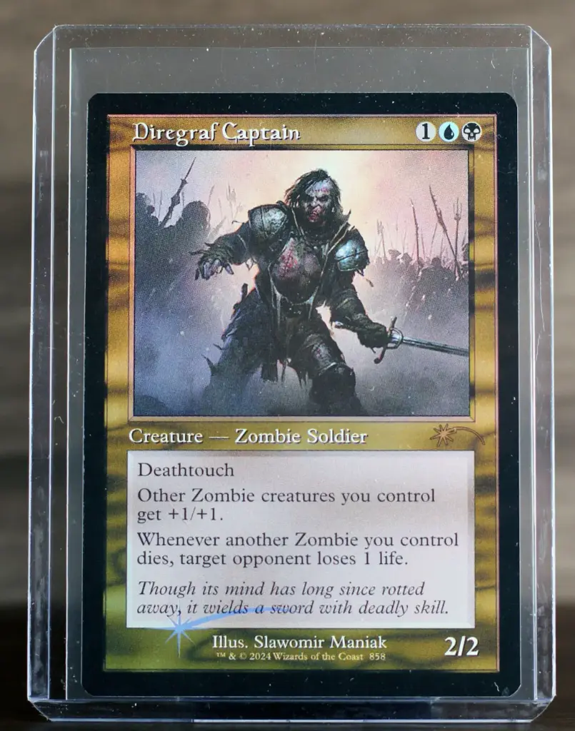 Diregraf Captain (Retro Frame) Secret Lair #858