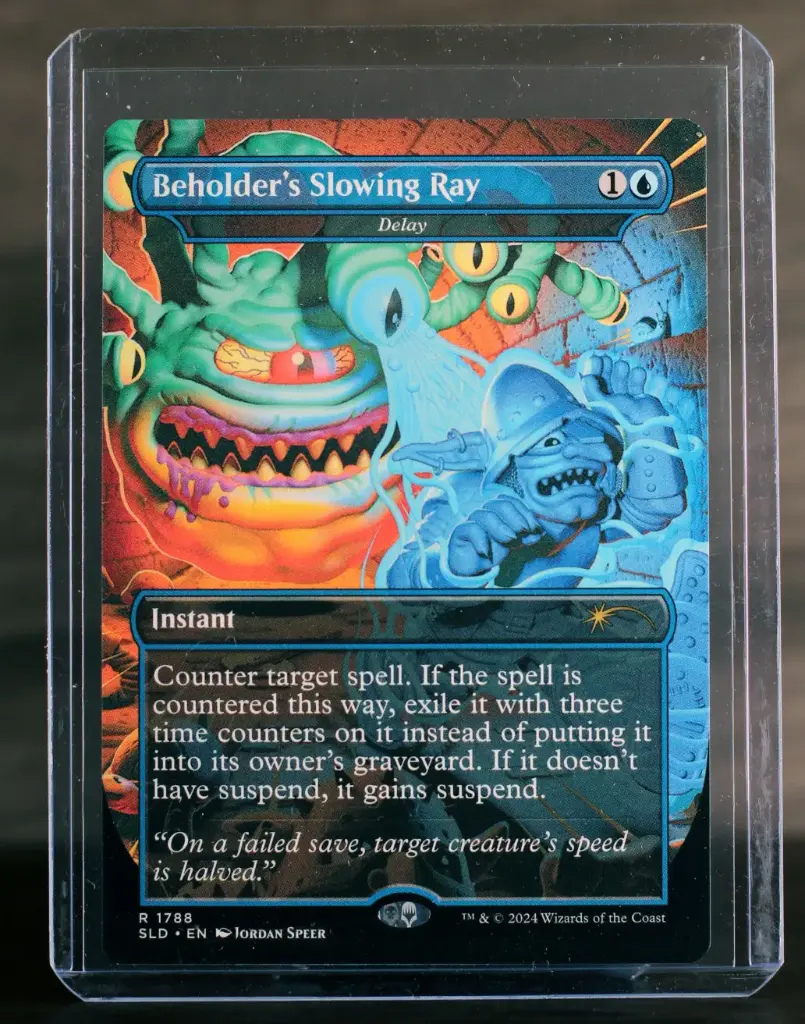 Beholder's Slowing Ray - Delay - Secret Lair #1788