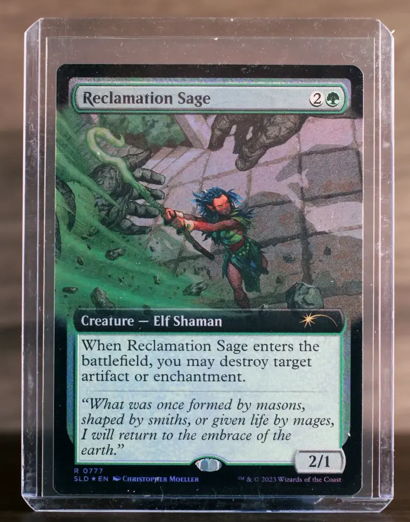 Reclamation Sage (Extended Art FOIL) Secret Lair #777