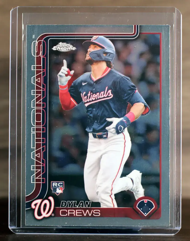 Dylan Crews 2025 Topps Chrome RC