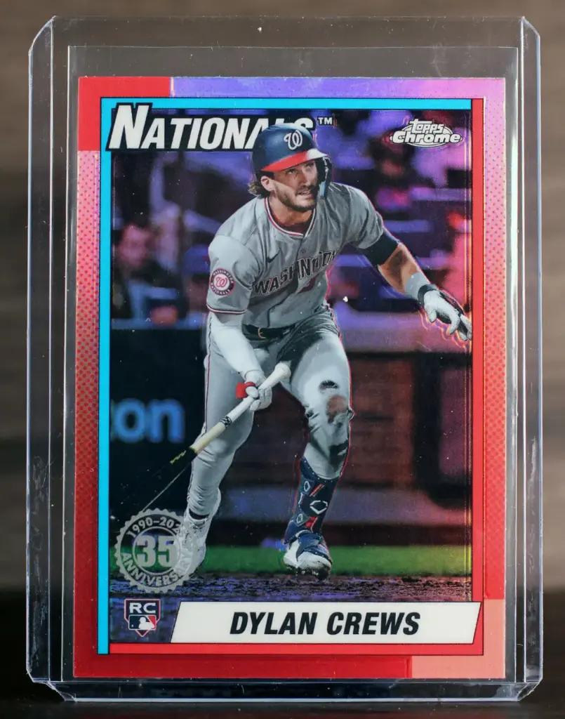 Dylan Crews 2025 Topps Chrome 1990 RC