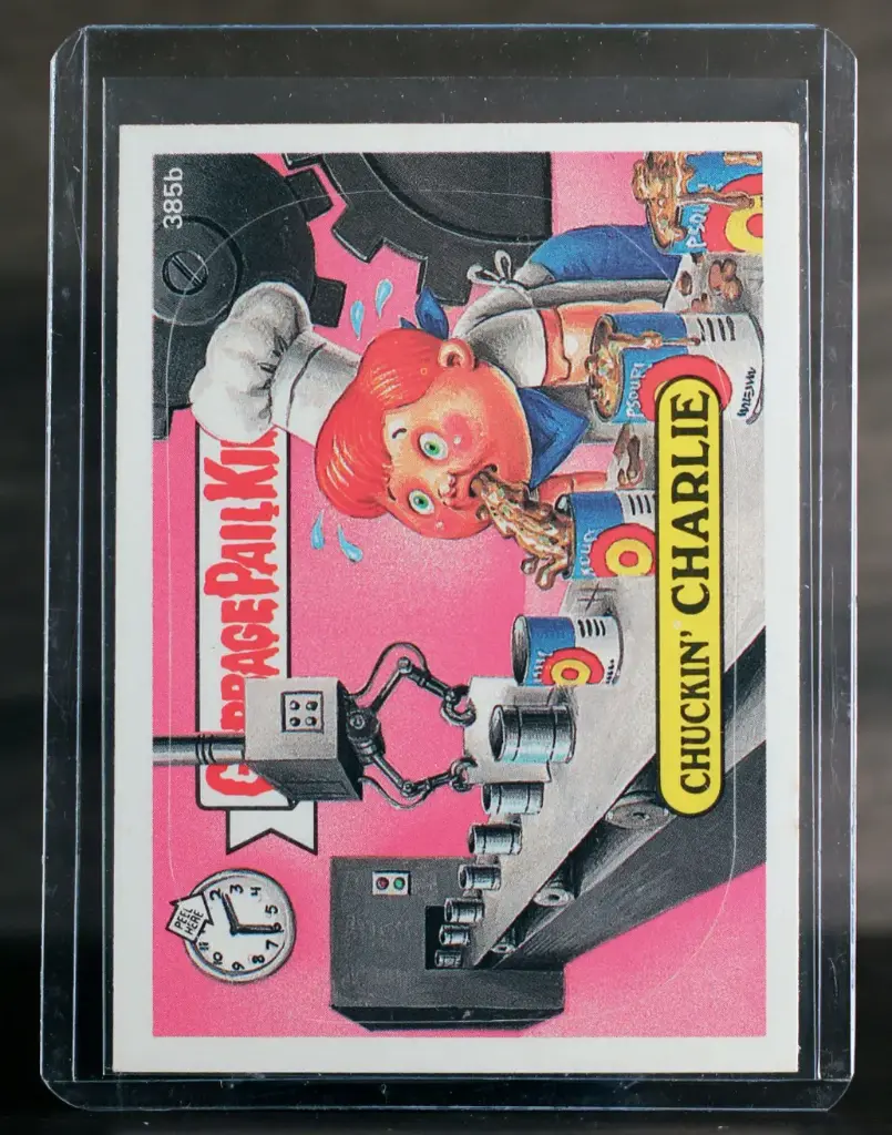 Chuckin' CHARLIE (Die Cut Error) #385b