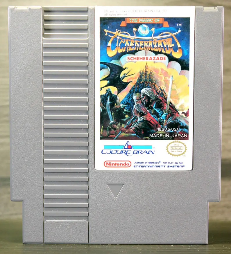The Magic of Scheherazade (NES)