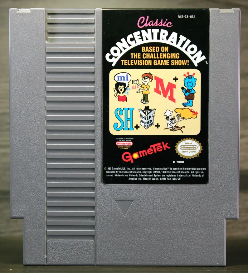 Classic Concentration (NES)