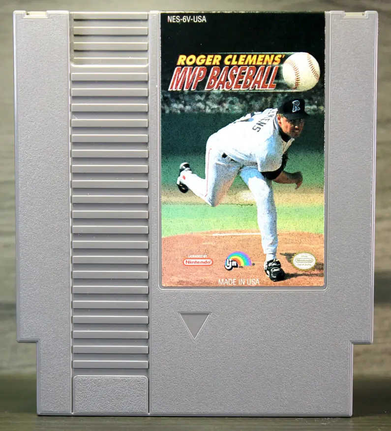 Roger Clemens' MVP Baseball with Manual (NES)