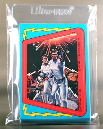 1979 Topps Buck Rogers in the 25th Century Sticker Set (1-22)