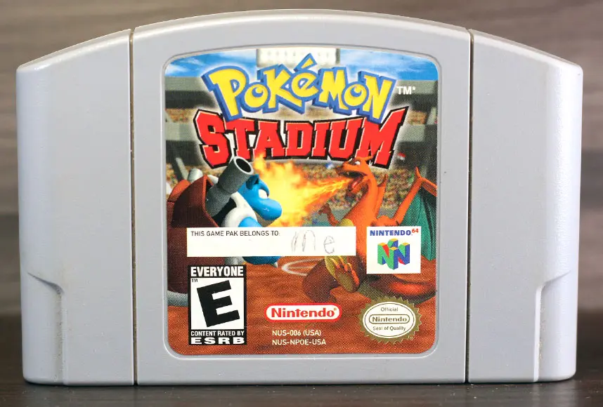Pokemon Stadium with Box and Rumble Pack (N64)
