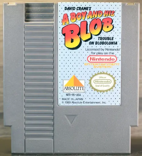 A Boy and His Blob Trouble on Blobolonia (NES)