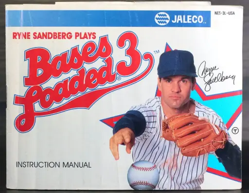 Bases Loaded 3 Manual (NES)