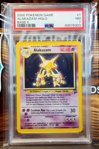 Alakazam (Holo) Base Set 2 PSA 7